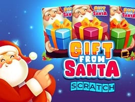 Gift From Santa Blue